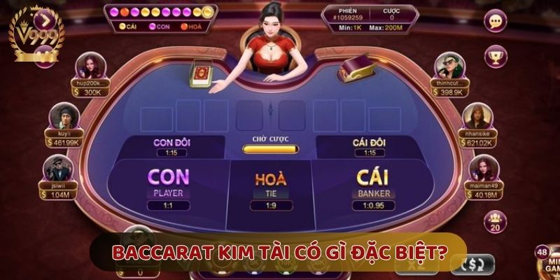Nắm bắt thông tin về tựa game Baccarat Kim Tài